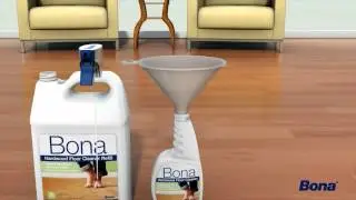 Curatare parchet stratificat - ghid de umplere Spray BONA