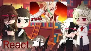 Dr. stone react Rap do Senku Ishigami | (Dr.stone) | inteligência - Sting Prod. Enigma