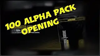 100 ALPHA PACKS OPENING : RAINBOW SIX SIEGE