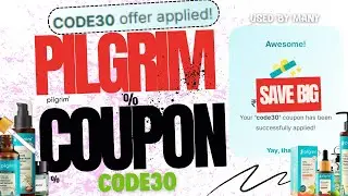 Pilgrim Products Coupon Code - CODE30 PIlgrim Coupon