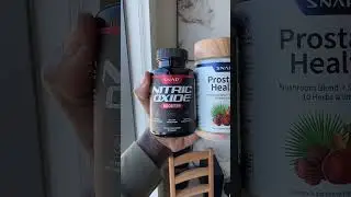 Top Supplement Bundle for Men: Snap Nitric Oxide Booster and Prostate Health#menshealth