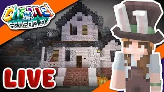 Building a HAUNTED HOUSE - Channel 64 SMP LIVE