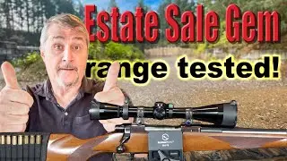 Стреляет ли эта винтовка из Old Estate Sale? Тест на дальность и хронограф!