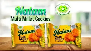 Nalam Multi Millet Cookies Telugu language motion graphics Ad video create by sudarshan ads editor