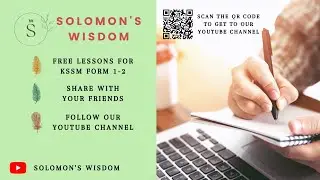 Solomon's Virtual Revision Class | 11-9-2021 [MATHS 4PM]
