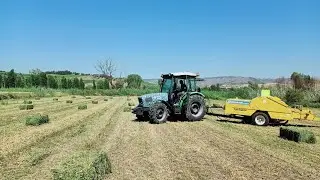 Makina Bozuldu!! Deutz-Fahr 4080E & New Holland Bc 5050 ile Balya Yapımı (KAÇ BALYA YAPTIK?)
