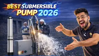 Borewell Pump Installation in New House | Step-by-step Review of Crompton Anti-Rust Pump for Home