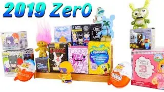 2019 Blind Boxes DCTC ZerO Opening BFFS Disney Spongebob The Simpsons Kinder Joy Surprise Eggs