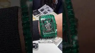 Jacob&Co Emerald Billionaire #jacobandco #emerald #billionaire #watch #watches #shorts #time #clock