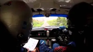 Carlow Stages SS2 Mk2 Escort Crash - Incar