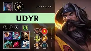 Udyr Jungle vs Kha'Zix - VN Grandmaster Patch 26.02