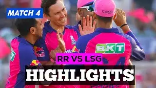 Rajasthan Royals vs Lucknow Super Giants Match Highlights 2024 | RR vs LSG Match Highlights 2024