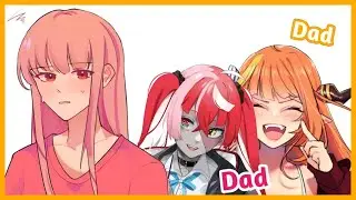 Calli accidentally admits being Dad (again) | Hololive EN | Coco & Ollie