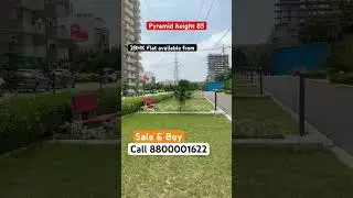 Available flat sale buy rent in sector 85 call for 8800001622 #forsale #home #pyramid #sector85