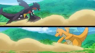 [Pokemon Battle] - Dragonite vs Garchomp