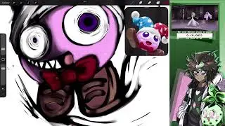 Arting and then Pokemon ZA DLC (day 1)