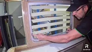 Viscount caravan window removal - alternative method