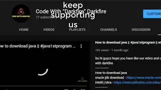 thanks for supporting 2.8k views and 77 subs