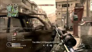 First cod4 triple!