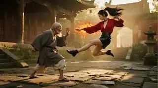 Beauty vs Beast &ndash; Epic Showdown #kungfu #boxing #wushufight #fighting #shaolin