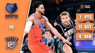 Cam Spencer - 7 Points, 11 Assists, 4 Rebounds vs Thunder - 2025-26 Regular Season