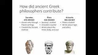 History of Psychology - Lecture 2 - Part 2 - Greek Philosophers