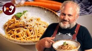 ESPAGUETIS con salsa española, una receta brutal de KARLOS ARGUIÑANO