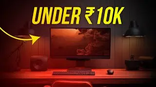 Top 5 Best Monitor Under 10000🔥Gaming, Poker, Binge Watching🔥Best Monitors Under 10000 In India 2024