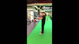 Georgetown Personal Trainer Demos Advanced Core Training - Alternatingf Woodchops