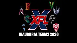 XFL - Inaugural Teams 2020