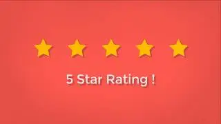 Digicloud Media 5 star rating logo animation