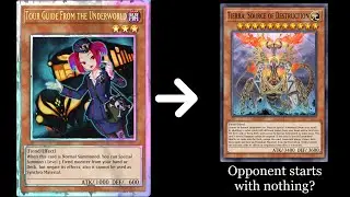 Tour Guide 1 Card Combo: Tierra, Source of Destruction (your opponent starts with 0 cards!)