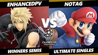 Full Price Invitational TOP 8 - enhancedpv (Cloud) Vs. NoTag (Mario) Smash Ultimate - SSBU