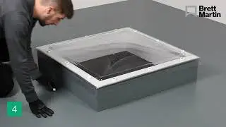 How To Install A Mardome Trade Fixed Unvented Dome On A Builder&rsquo;s Upstand