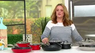 Cook's Essentials 7-Piece Forged Aluminum Cookware Set on QVC