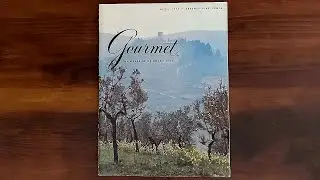 Gourmet April 1975 Chianti Classico, Stockholm, Mexican Fruits | ASMR Magazine Flip Through