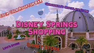 #14 Disney Springs - Shopping: Levi's Store, Disney Store, Coke Rooftopbar,