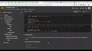 Introduction to Python Programming - Errors and Exceptions 1