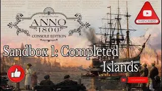 PS5 Console Anno 1800 - Sandbox 1: Completed Islands