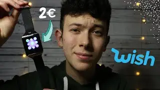 Unboxing e Prova dello SmartWatch da 2 € di WISH 😱| ASMR ITA