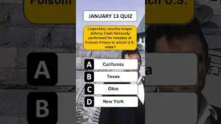 Do You Know about Folsom Prison? #quiz #trivia #history