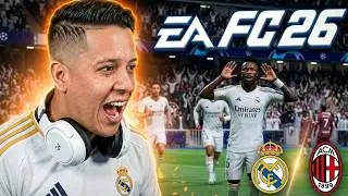 REAL MADRID X MILAN CHAMPIONS LEAGUE Rossi Van Persie MODO CARREIRA GAMEPLAY PARTE 03 EA FC 26