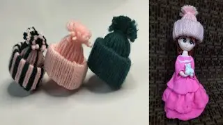 how to make easy Woolen hate |Woolen craft idea |mini hate
