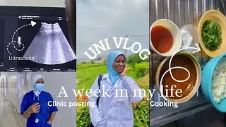 FIRST TIME IN THEATER 🩺| a Mini Outfit Haul + Cooking with me | Med School Vlog 400L