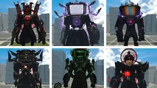 Astro hydra titan vs all Skibidi titan tvman , cameraman , speakerman in Garry's Mod ! Garry's Mod