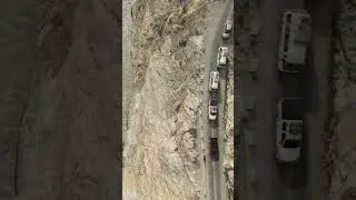JSR Gilgit Skardu Road with Drone #short | Dji Mavic