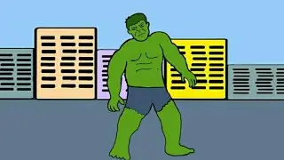 Srivalli Dance | Pushpa song | Hulk dance | SR ART & ANIMATION #funny