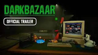 DarkBazaar Announcement Trailer - A gambling roguelite where you trade illegal weapons.