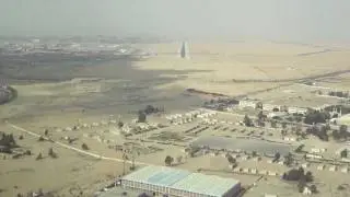 A320 Approach & Landing Rwy 05C Cairo Airport - Cockpit View