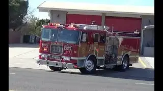 Long Beach Fire Engine 19 Responding